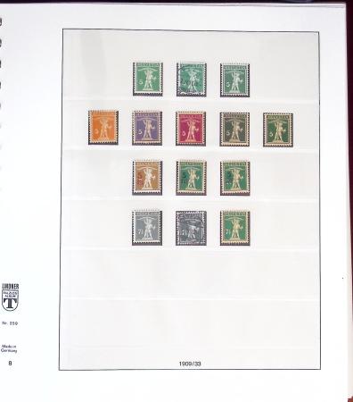 1900-2002, Collection de SUISSE en 13 albums et classeurs,
