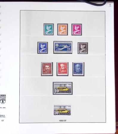 1900-2002, Collection de SUISSE en 13 albums et classeurs,