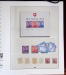 1900-2002, Collection de SUISSE en 13 albums et classeurs,