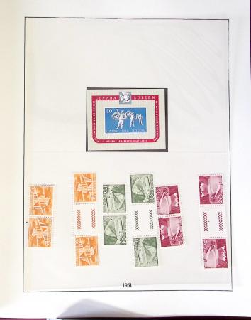 1900-2002, Collection de SUISSE en 13 albums et classeurs,