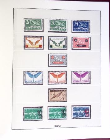 1900-2002, Collection de SUISSE en 13 albums et classeurs,
