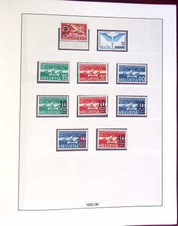 1900-2002, Collection de SUISSE en 13 albums et classeurs,