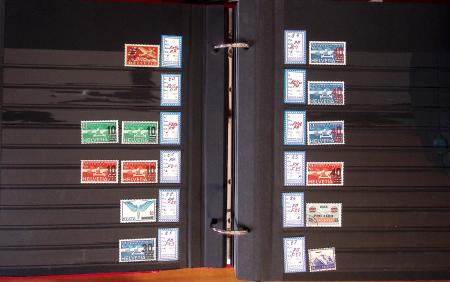 1900-2002, Collection de SUISSE en 13 albums et classeurs,