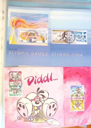 1900-2002, Collection de SUISSE en 13 albums et classeurs,