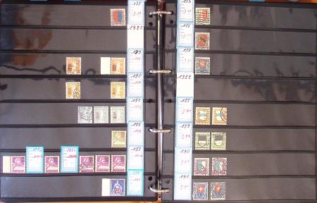 1900-2002, Collection de SUISSE en 13 albums et classeurs,