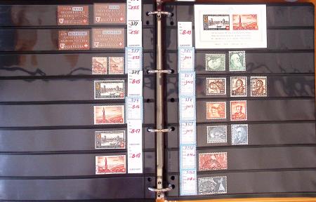 1900-2002, Collection de SUISSE en 13 albums et classeurs,