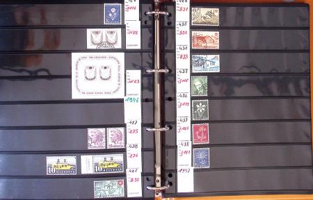 1900-2002, Collection de SUISSE en 13 albums et classeurs,