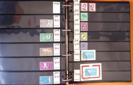 1900-2002, Collection de SUISSE en 13 albums et classeurs,