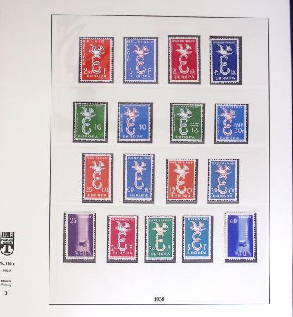 1900-2002, Collection de SUISSE en 13 albums et classeurs,