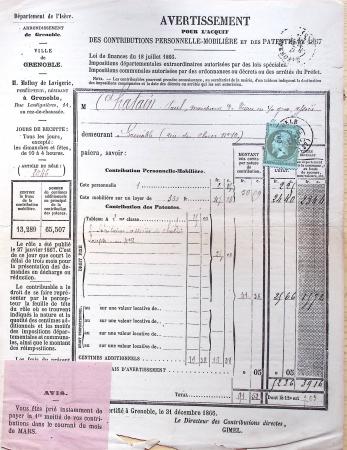 1870-1900 Ensemble d'IMPRIMÉS, principalement journaux