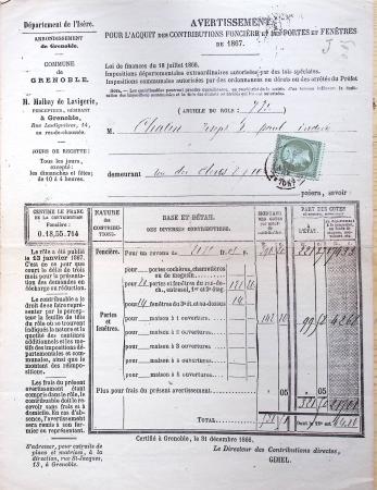 1870-1900 Ensemble d'IMPRIMÉS, principalement journaux