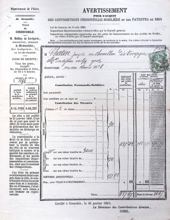 1870-1900 Ensemble d'IMPRIMÉS, principalement journaux