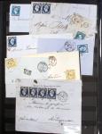 1849-1920 Impressionnant lot de centaines de lettres,