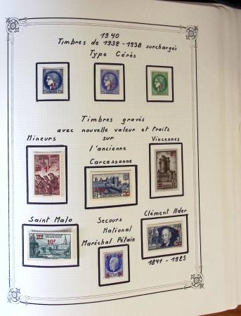 1900-2002, Collection en 17 albums faits maison, neuf,