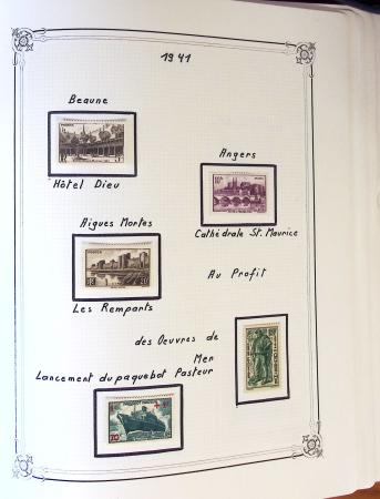 1900-2002, Collection en 17 albums faits maison, neuf,