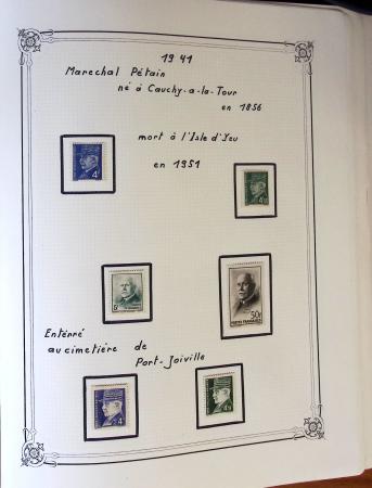 1900-2002, Collection en 17 albums faits maison, neuf,