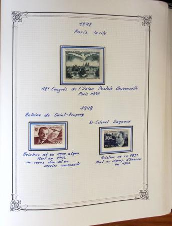 1900-2002, Collection en 17 albums faits maison, neuf,