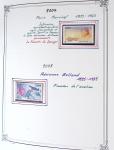 1900-2002, Collection en 17 albums faits maison, neuf,