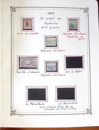 1900-2002, Collection en 17 albums faits maison, neuf,