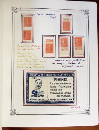 1900-2002, Collection en 17 albums faits maison, neuf,