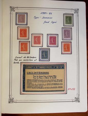 1900-2002, Collection en 17 albums faits maison, neuf,