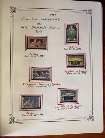 1900-2002, Collection en 17 albums faits maison, neuf,