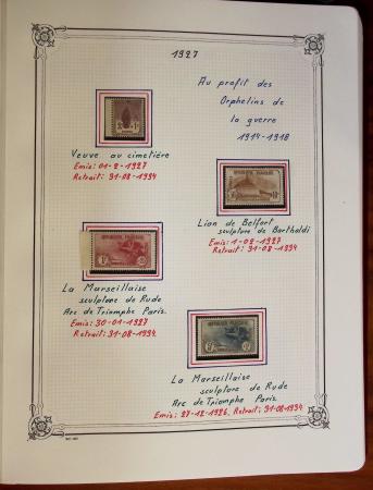 1900-2002, Collection en 17 albums faits maison, neuf,