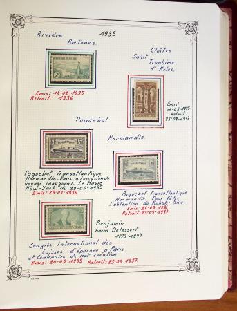 1900-2002, Collection en 17 albums faits maison, neuf,