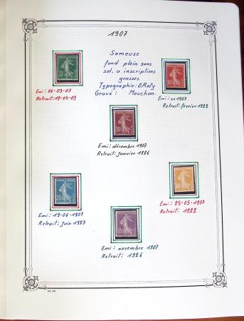 1900-2002, Collection en 17 albums faits maison, neuf,