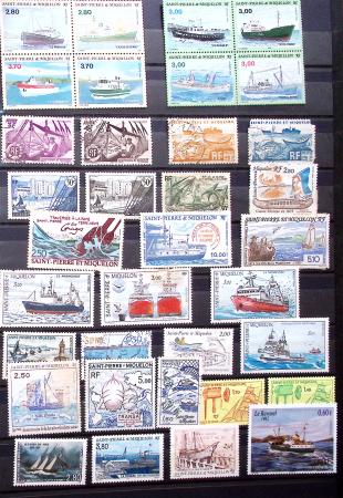 1955-2024, Collection des TAAF en 2 classeurs,  dont