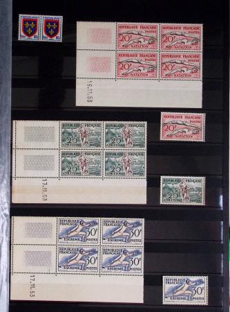 1950-2023, Collection de bloc souvenirs en quantité