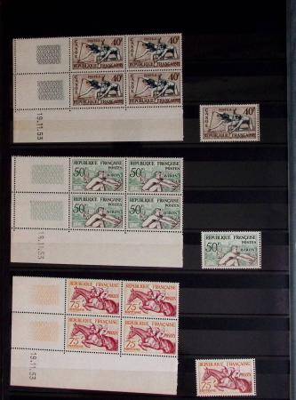 1950-2023, Collection de bloc souvenirs en quantité