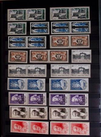 1950-2023, Collection de bloc souvenirs en quantité
