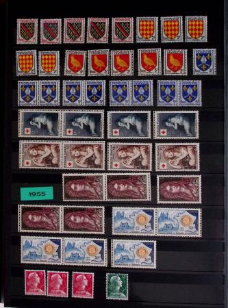 1950-2023, Collection de bloc souvenirs en quantité