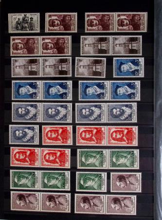 1950-2023, Collection de bloc souvenirs en quantité
