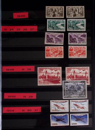 1997-2021, Deux classeurs de poste Aérienne en mini-feuilles