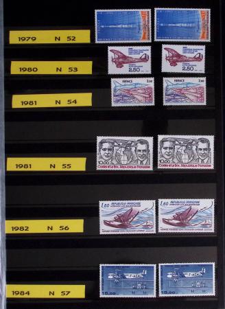 1997-2021, Deux classeurs de poste Aérienne en mini-feuilles