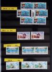 1997-2021, Deux classeurs de poste Aérienne en mini-feuilles