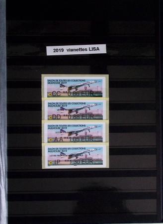 1997-2021, Deux classeurs de poste Aérienne en mini-feuilles
