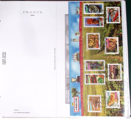 1997-2021, Deux classeurs de poste Aérienne en mini-feuilles