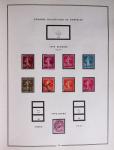 1849-1979, Collection de France en deux classeurs Moc,