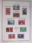 1849-1979, Collection de France en deux classeurs Moc,