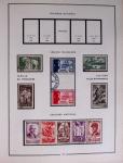 1849-1979, Collection de France en deux classeurs Moc,