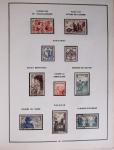1849-1979, Collection de France en deux classeurs Moc,