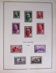 1849-1979, Collection de France en deux classeurs Moc,