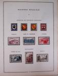 1849-1979, Collection de France en deux classeurs Moc,
