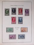 1849-1979, Collection de France en deux classeurs Moc,