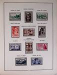 1849-1979, Collection de France en deux classeurs Moc,