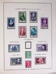 1849-1979, Collection de France en deux classeurs Moc,