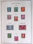 1849-1979, Collection de France en deux classeurs Moc,